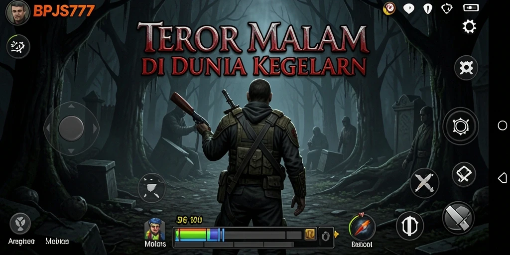 Tampilan seram saat gameplay BPJS777 menunjukkan ketegangan yang mendalam.