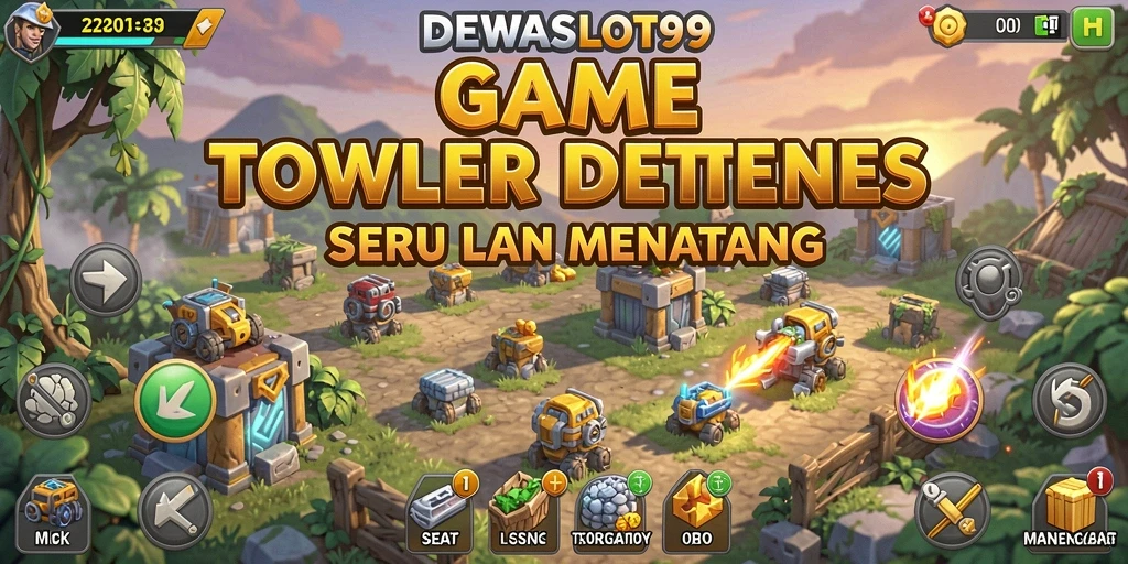 Gameplay seru DEWASLOT99 dalam Tower Defense yang menantang.