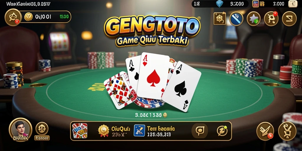 Tampilan gameplay QiuQiu yang seru di GENGTOTO.