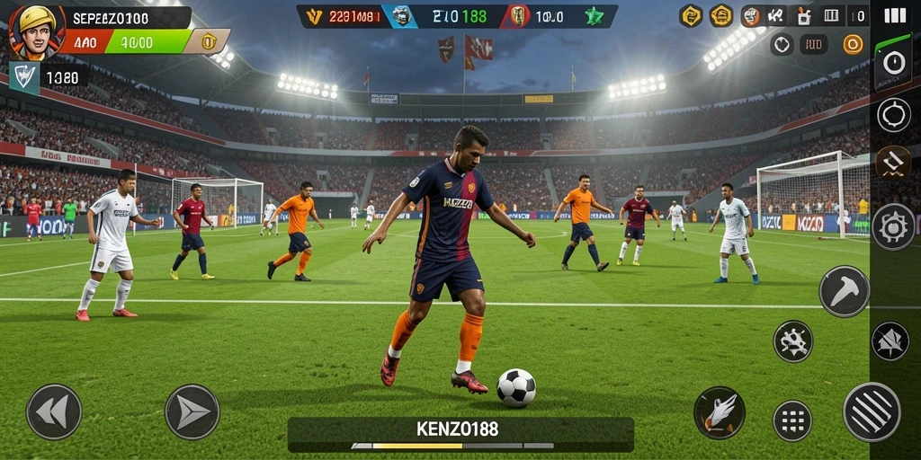 Tampilan gameplay KENZO188 yang menarik dan penuh aksi.