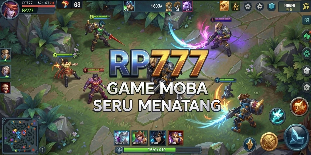 Tampilan menarik dari gameplay RP777 yang seru dan menantang.